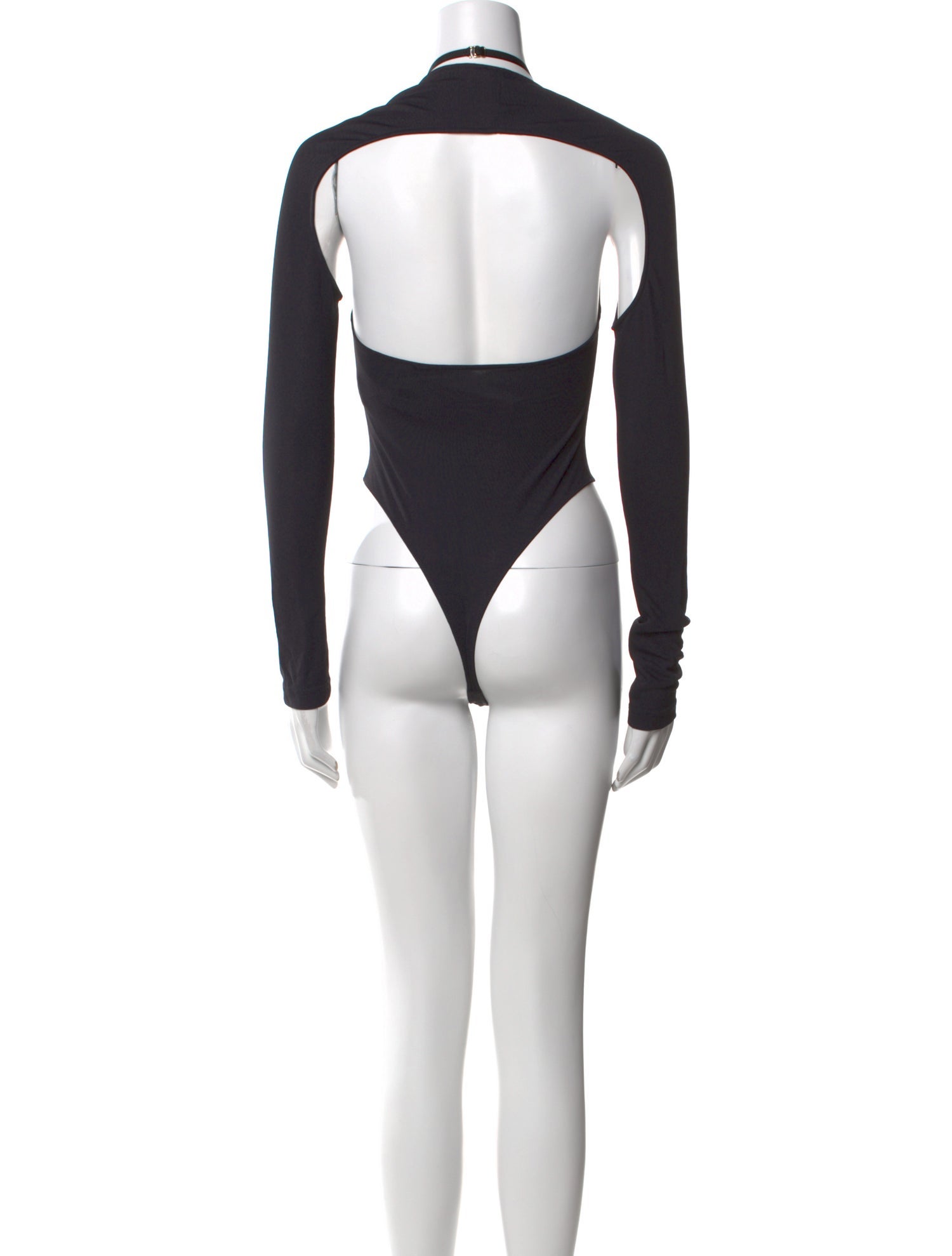 Jacquemus Square Neckline Long Sleeve Bodysuit